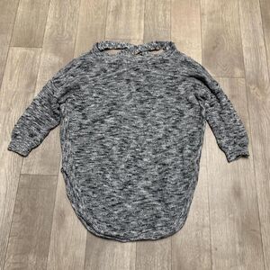 Womens Express Circle‎ Hem Oversized Cross Back Sweater